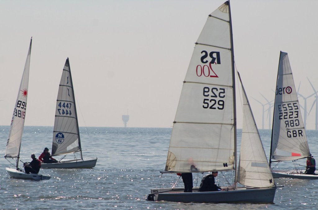 A goodly mix of dinghy classes