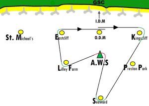 The course for the Diamond Jubilee Trophy