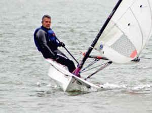 Dave Ingle in his RS Aero during the first race