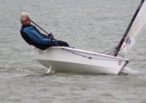 Martin Chivers catches a gust in his RS Aero