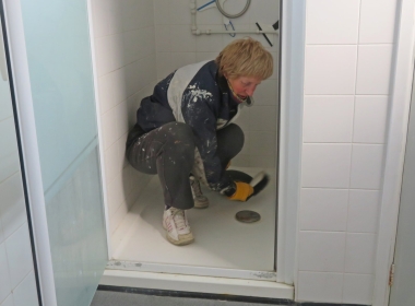 Cleaning the Changing Rooms