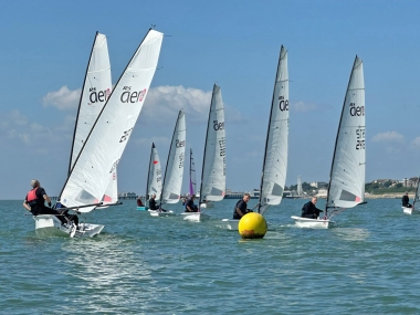 The Club's RS Aeros lead the pack