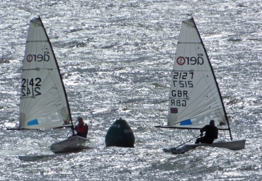 Tim Dye takes the lead as the Aeros round the AWS mark