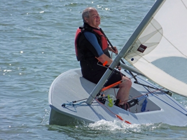 Paul Stanton is fourth in the Bill Geddes Trophy and wins the Laser Class Points