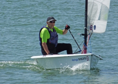 Dave Ingle in his RS Aero