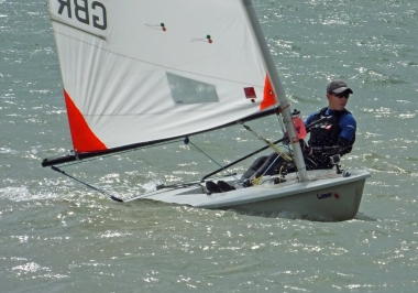 Cadet Adam Kedge takes the under 18 RNLI Shield