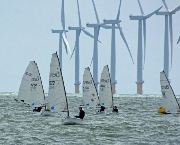 The RS Aeros lapping up the conditions