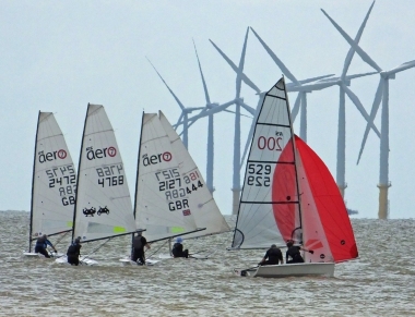 The run out to Seaward and Brian Allen takes the lead