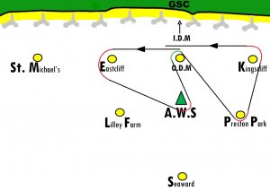 A course that kept the competitors on their toes